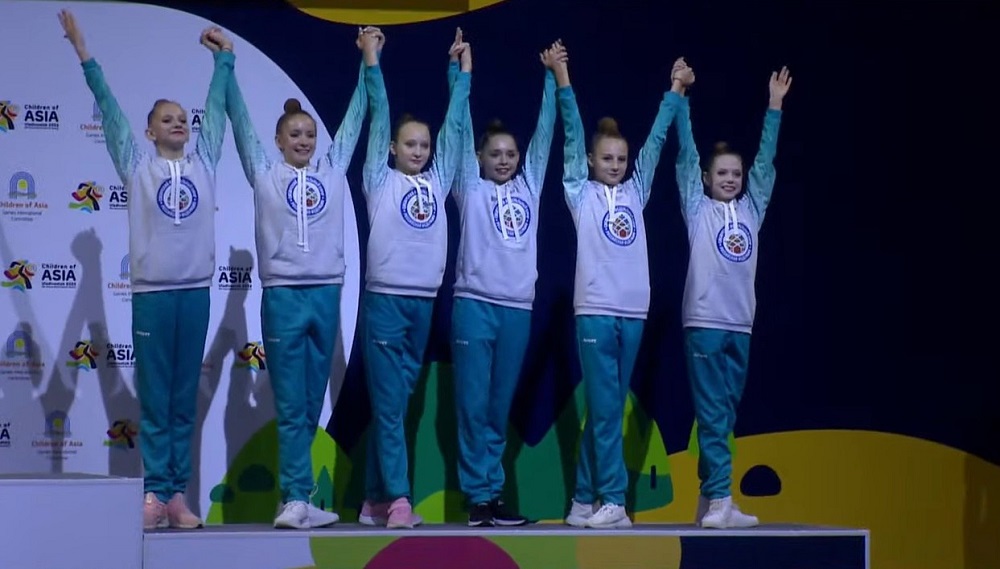Омские гимнастки завоевали новые медали на международных играх «Дети Азии»