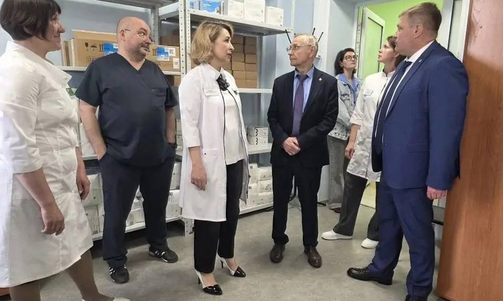 В омской городской больнице № 9 открылся обновлённый амбулаторный корпус