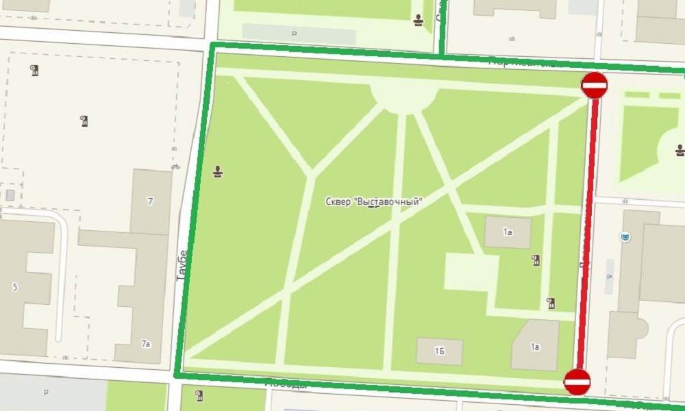 В Омске временно перекроют улицу Достоевского