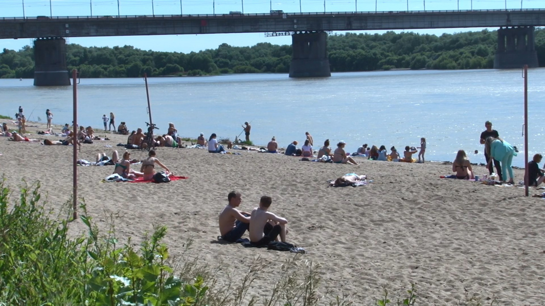 Полиция напомнила омичам об опасности купания в запрещённых местах
