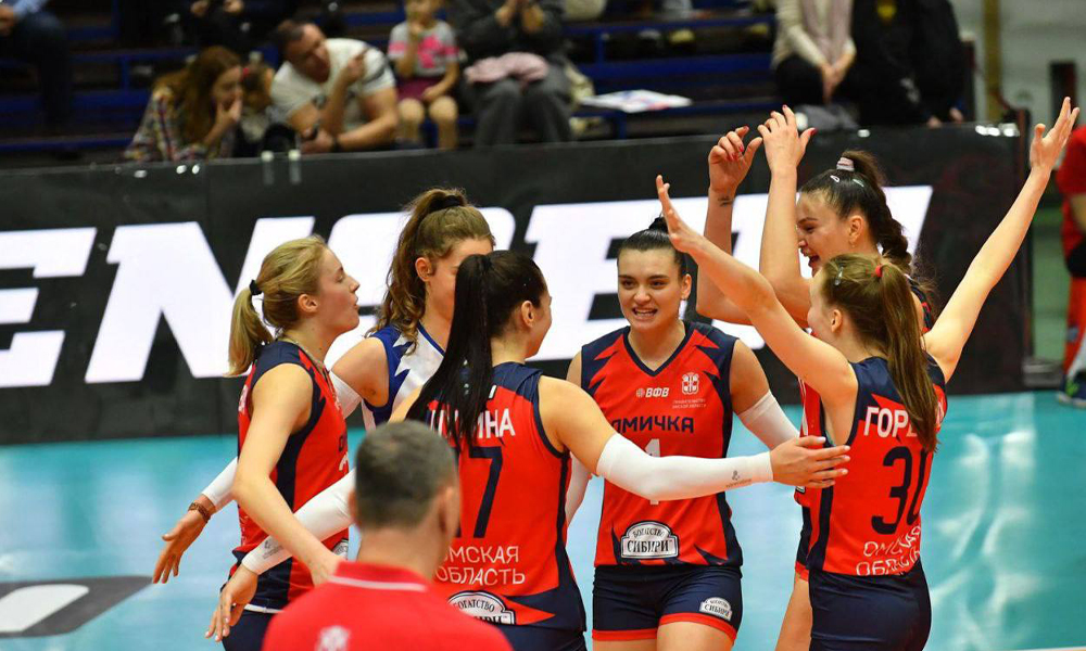 ВК «Омичка» одержал первую выездную победу в Суперлиге