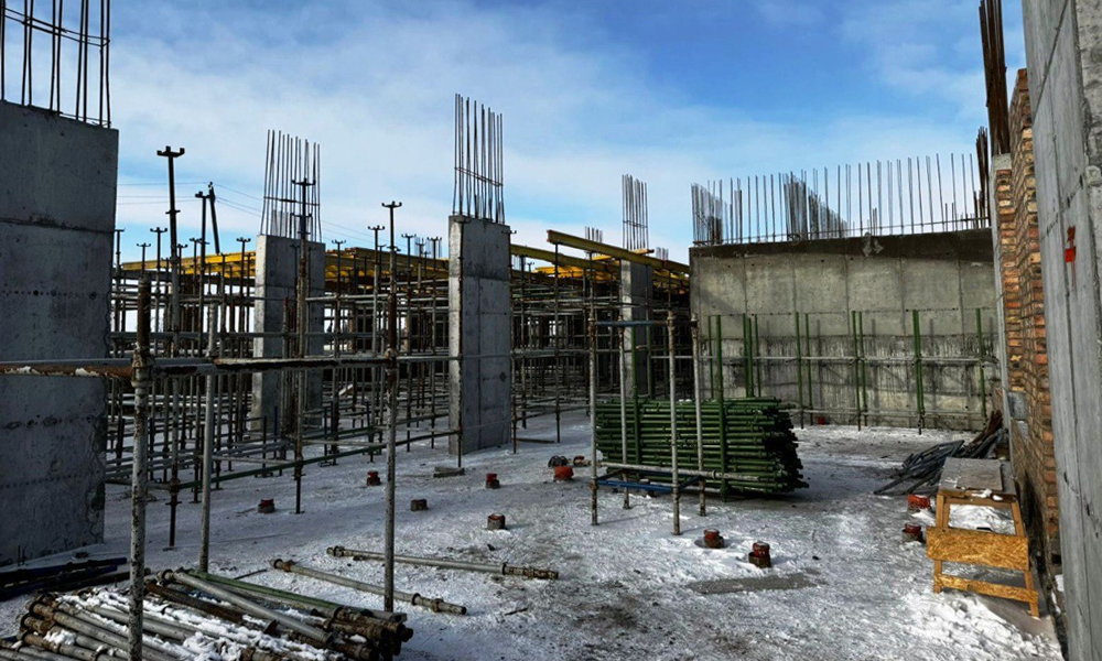 В Одесском строят многофункциональную школу на 550 учеников