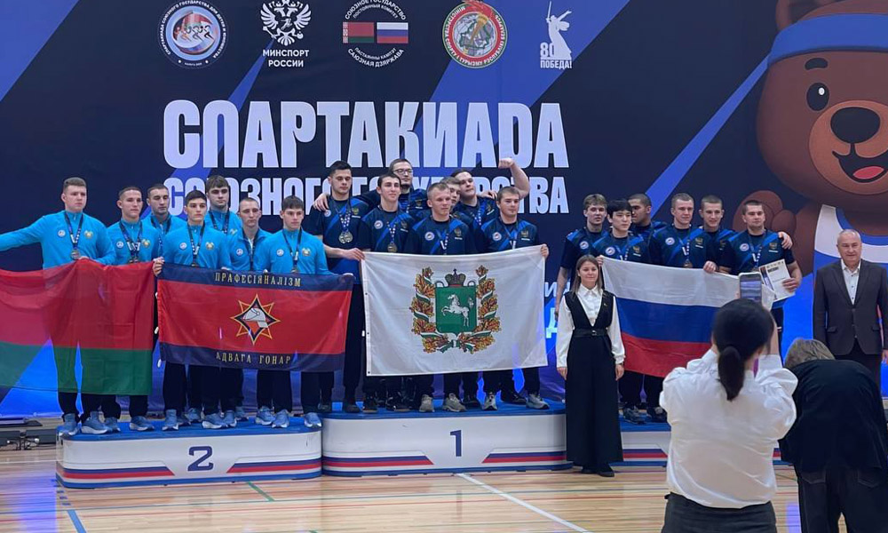 Студенты из Омска стали призёрами Спартакиады Союзного государства по гиревому спорту
