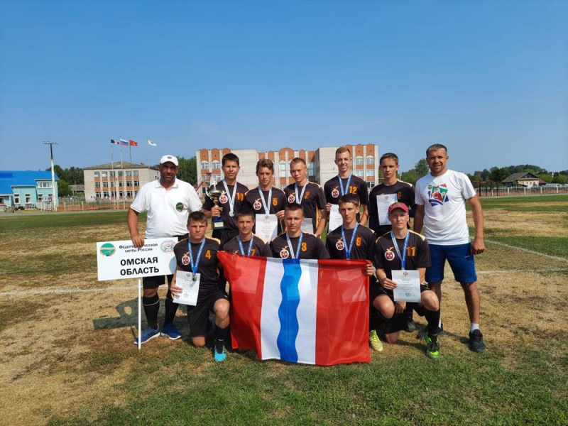Сборная Омской области по лапте завоевала серебро первенства России