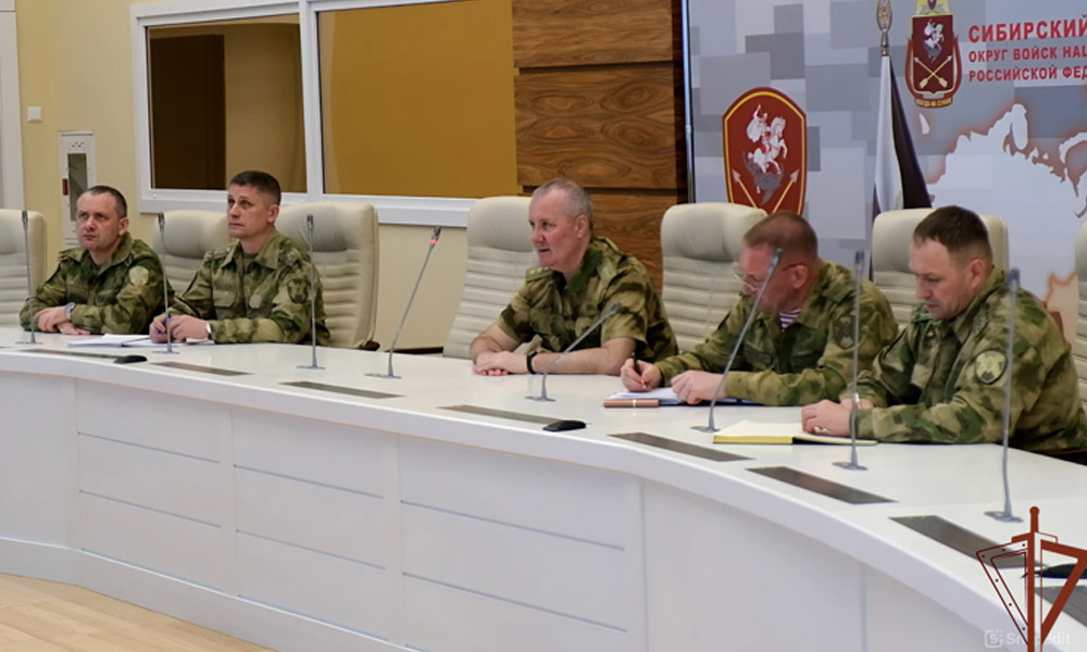 В Омской области состоялось тактико-специальное учение подразделений Росгвардии