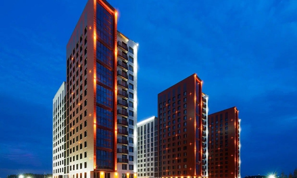 В Омске в Кировском округе на кадастровый учёт поставили три первых МКД-близнеца