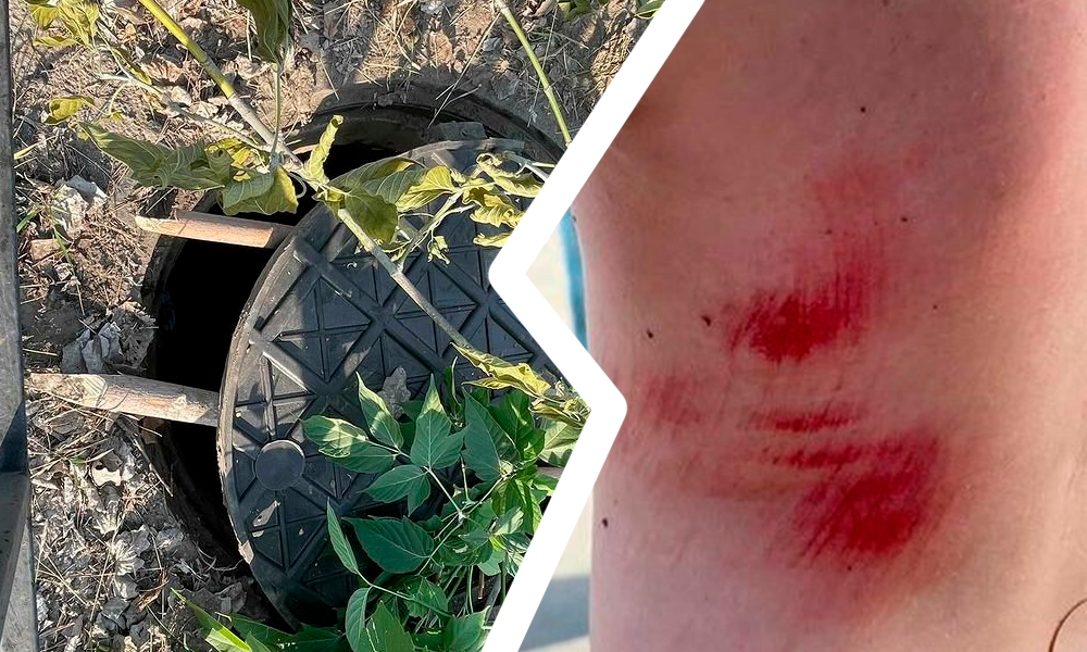 «Провалился в тоннель под воду»: в Омске ребёнок упал в канализационный люк