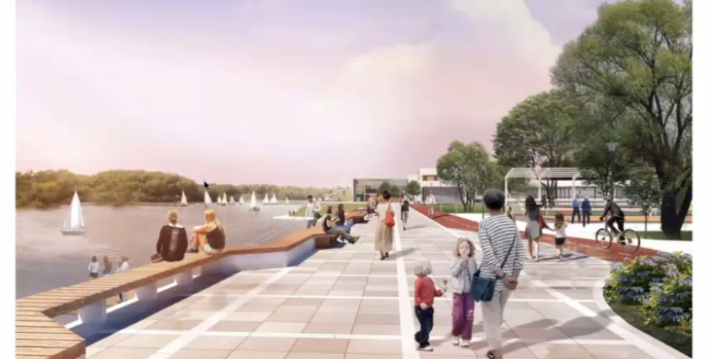 Депутатам Омского горсовета пояснили ситуацию с неотремонтированными лестницами в парке «Зелёный остров»