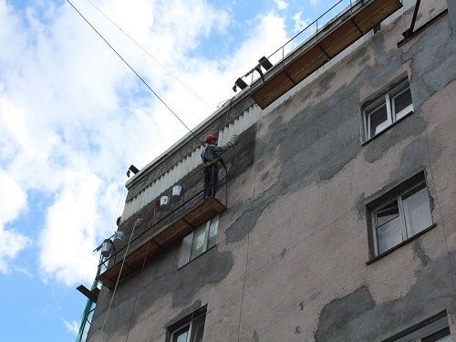 После капительного ремонта на омских домах появится "шуба"