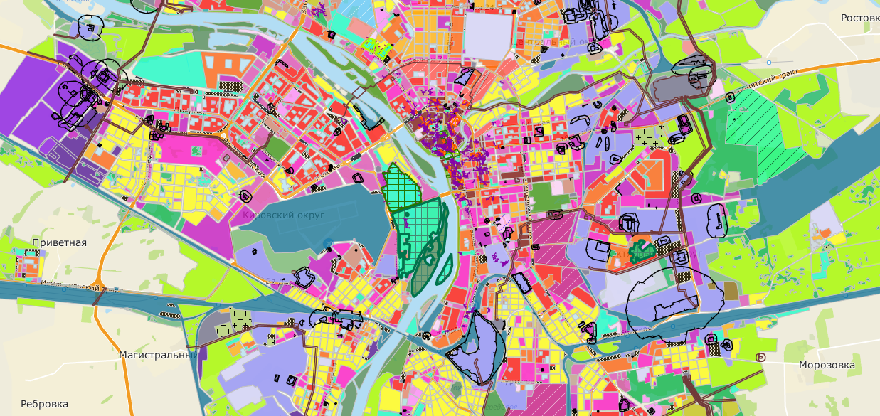 Смотрим карту и разбираемся: в Омске опубликован проект обновлённых правил застройки