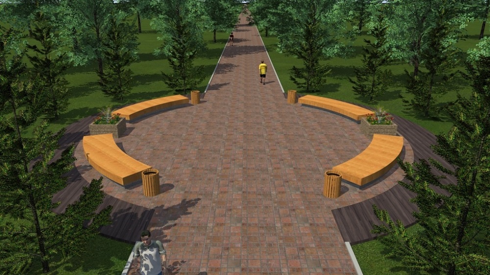 В омской Восточной роще начался второй этап благоустройства