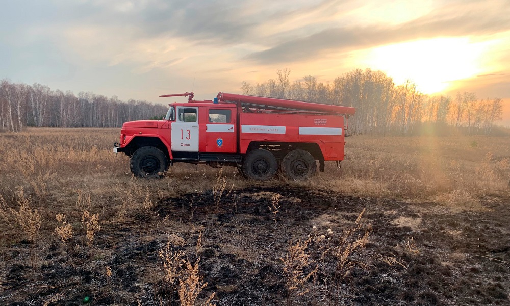 МЧС: в Омской области с 24 по 27 мая сохраняется опасное явление — чрезвычайная пожароопасность