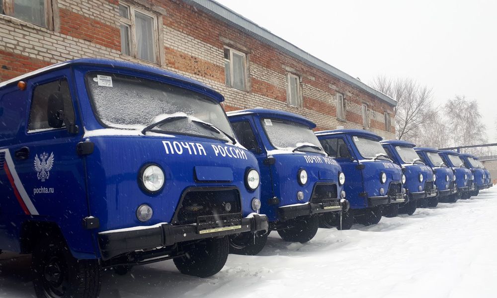 Омская почтовая служба получила 70 новых автомобилей