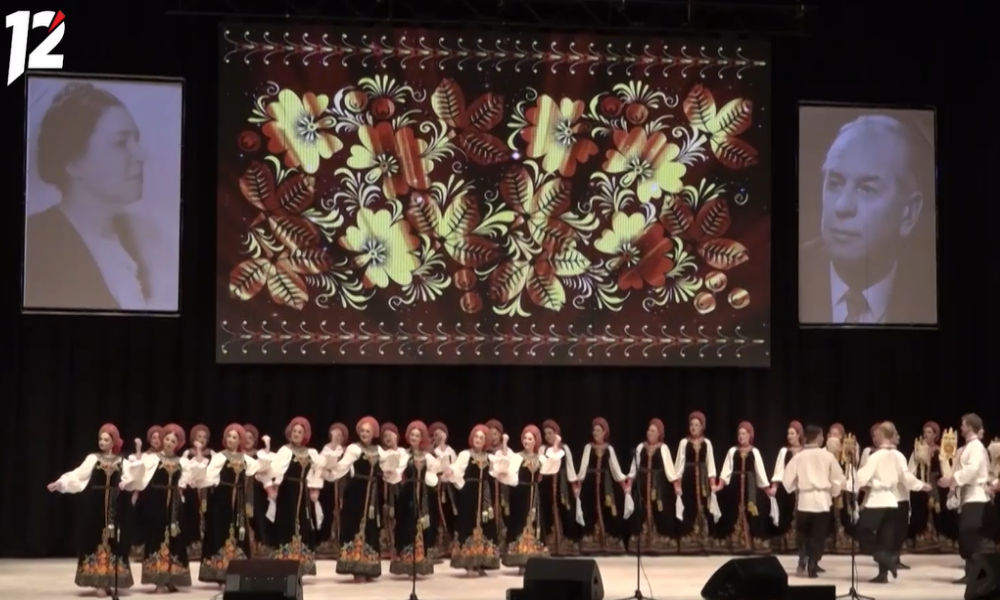 Омский государственный академический русский народный хор выступил на фестивале «Добровидение»