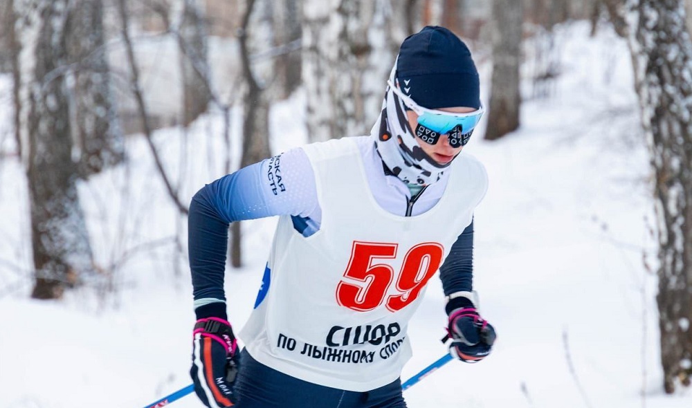 Омичка Полина Ващенко завоевала 3 медали на всероссийских соревнованиях по лыжным гонкам