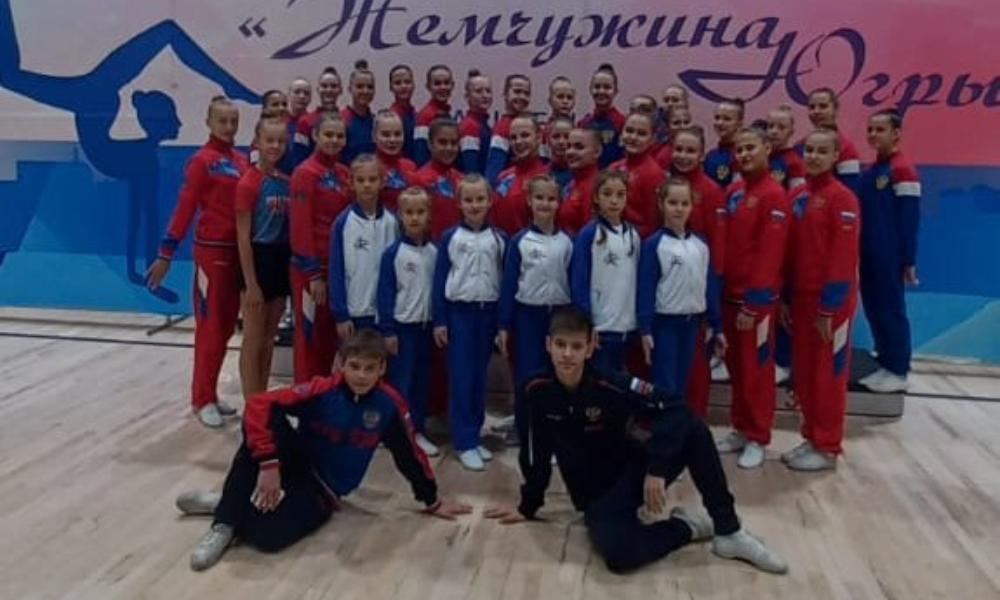 Омичи завоевали сразу девять медалей на всероссийских соревнованиях по спортивной аэробике