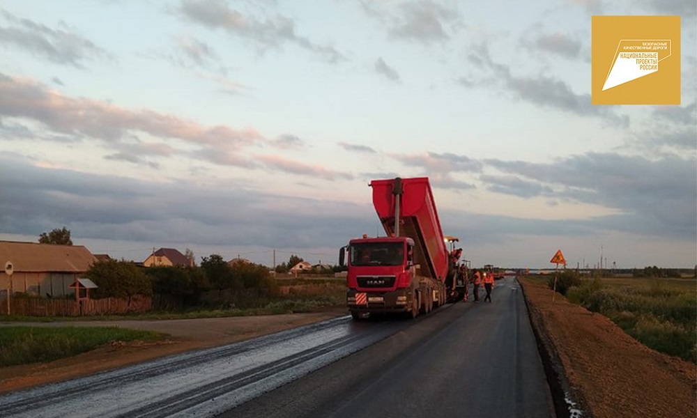 В Омской области завершился ремонт автодороги Поповка — Сосновка за 154 млн рублей