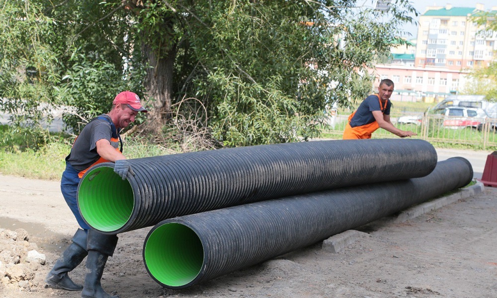 В Немецком поселке проводяят ряд мероприятий по улучшению водоотведения