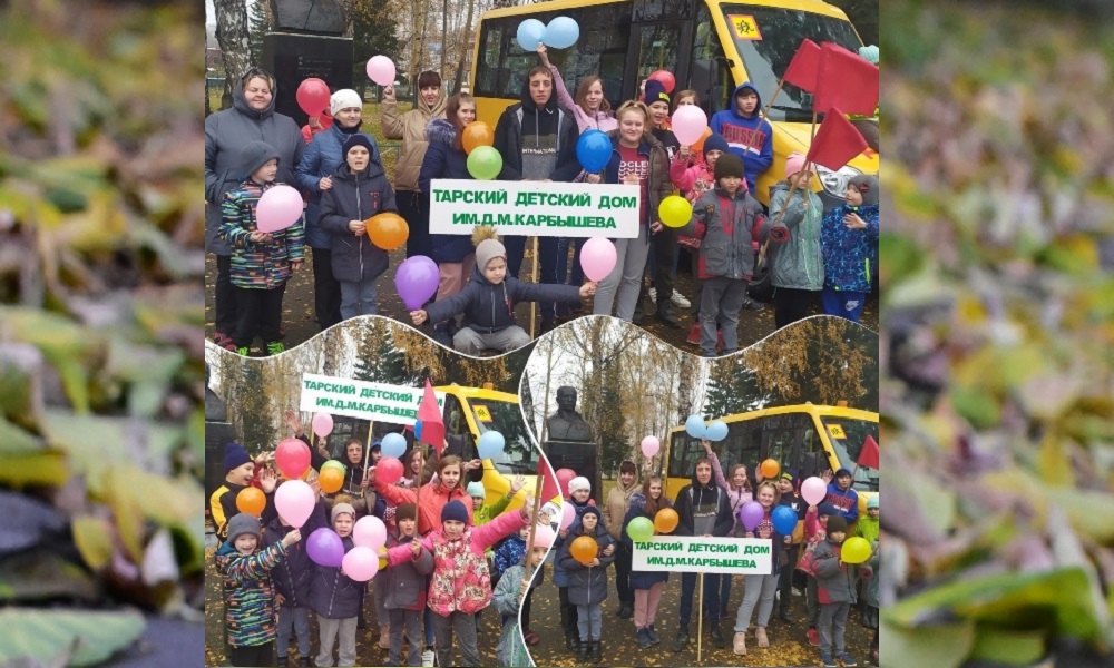 Детдом им. Карбышева, расположенный на севере Омской области, получил в подарок автомобиль