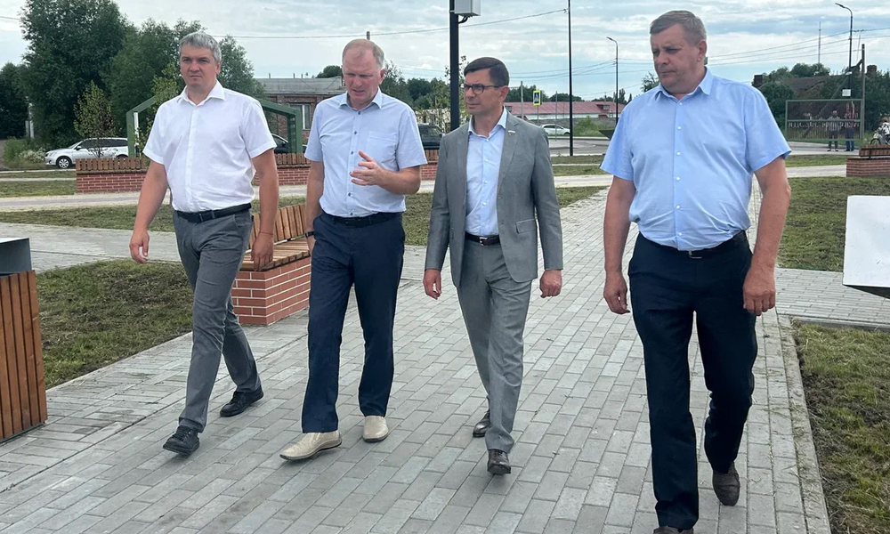 Игорь Антропенко посетил Называевский район с рабочим визитом