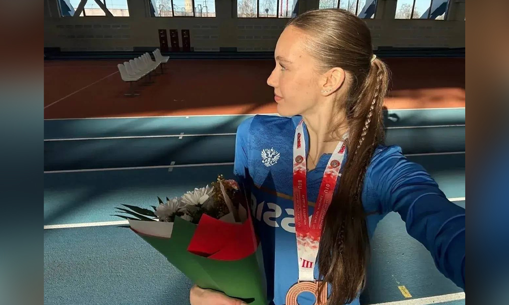 Омская легкоатлетка Милослава Карпова завоевала бронзу на международных соревнованиях