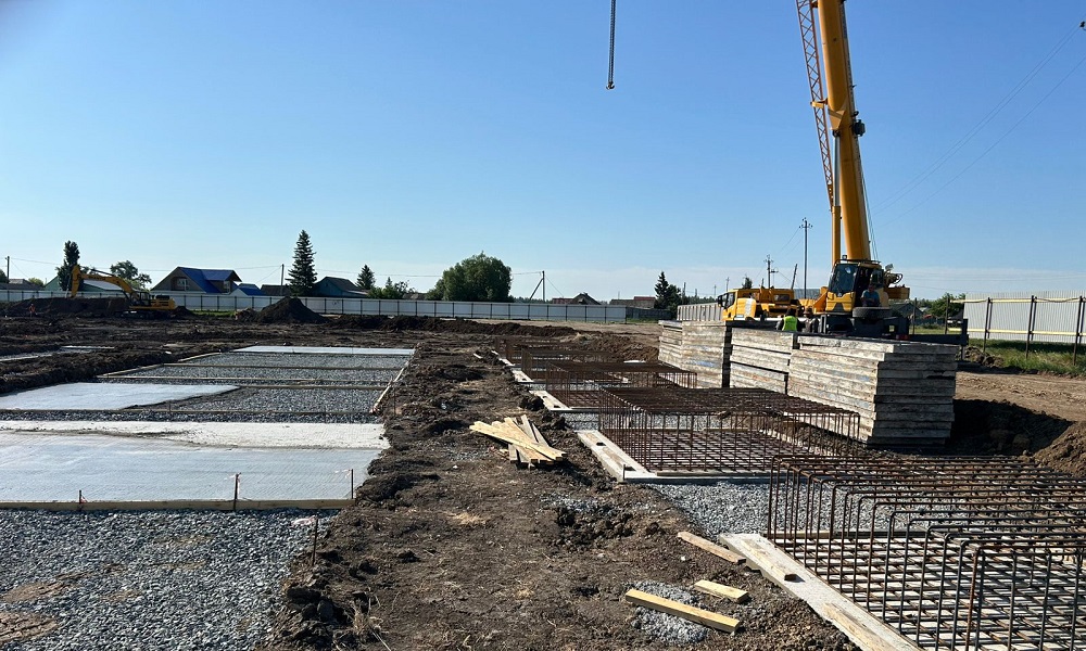 Началось строительство общеобразовательной школы в Одесском