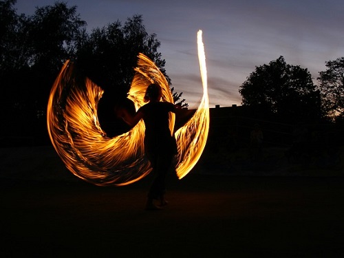 Омичей приглашают на огненное шоу