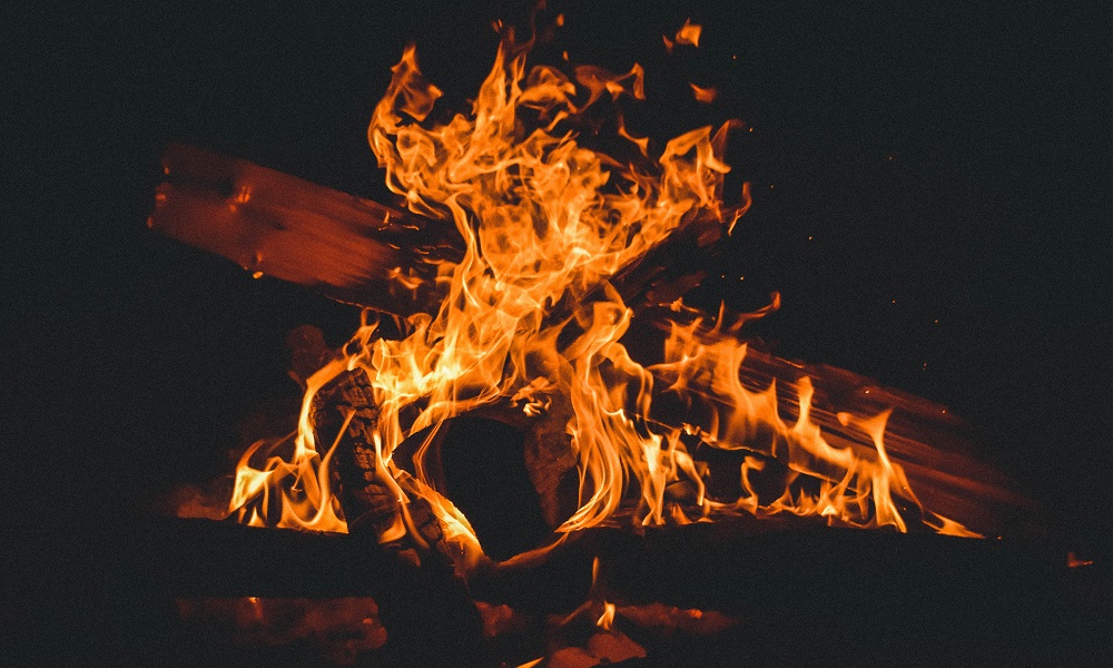 В период ландшафтных пожаров в Называевском районе задержали двух омичей-поджигателей 