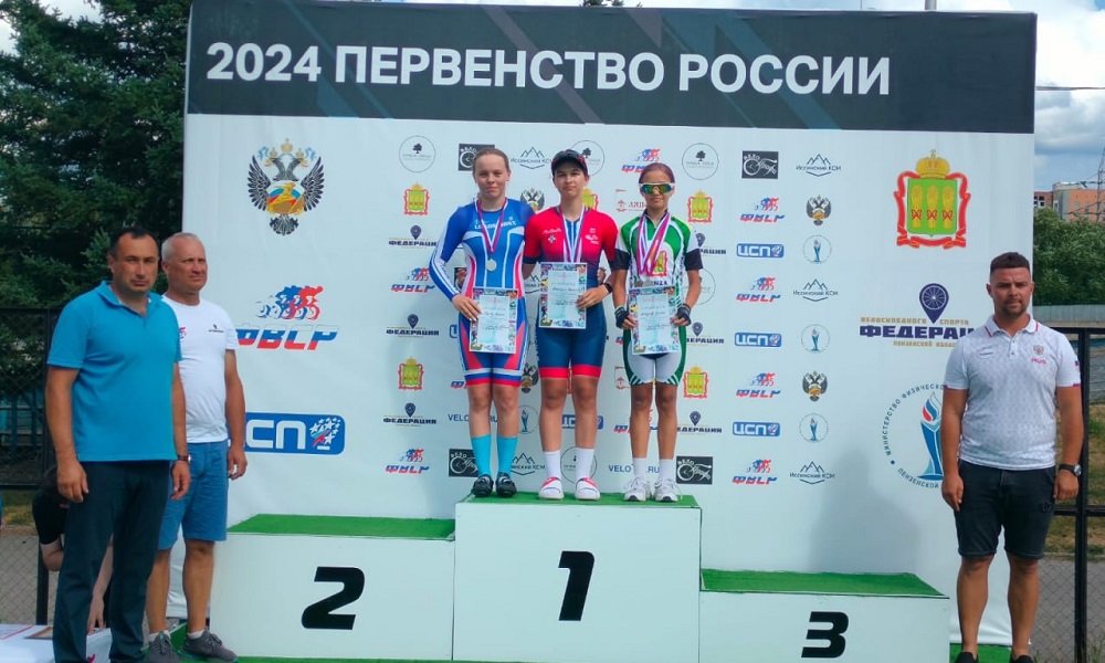 Омичи стали призёрами на всероссийских соревнованиях по велоспорту
