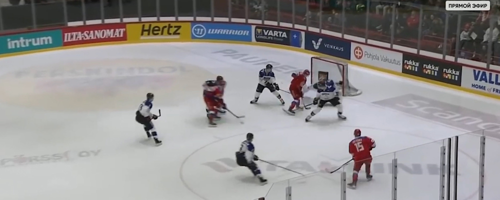 Сборная России по хоккею проиграла Финляндии на этапе Евротура