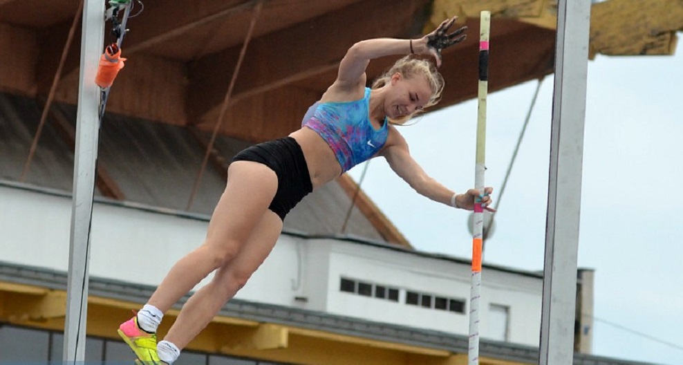 Омская прыгунья взяла серебро на чемпионате России 