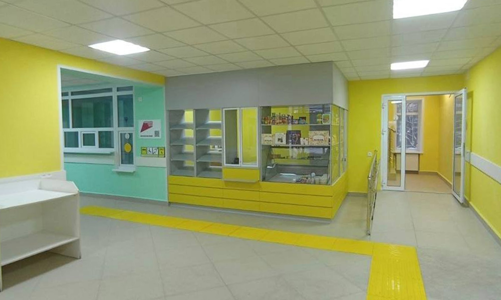 В Москаленском районе завершили капремонт поликлиники