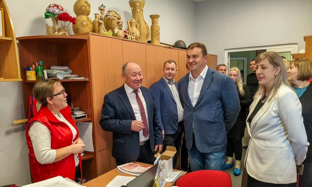 Губернатор Омской области совершает рабочую поездку в Любинский район