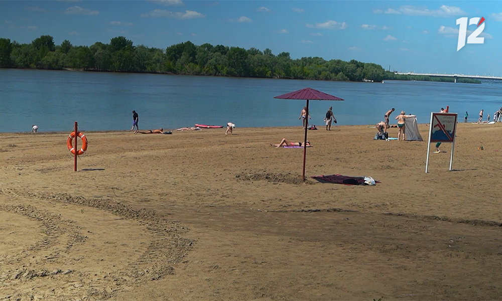 Омские пляжи готовят к летнему сезону 