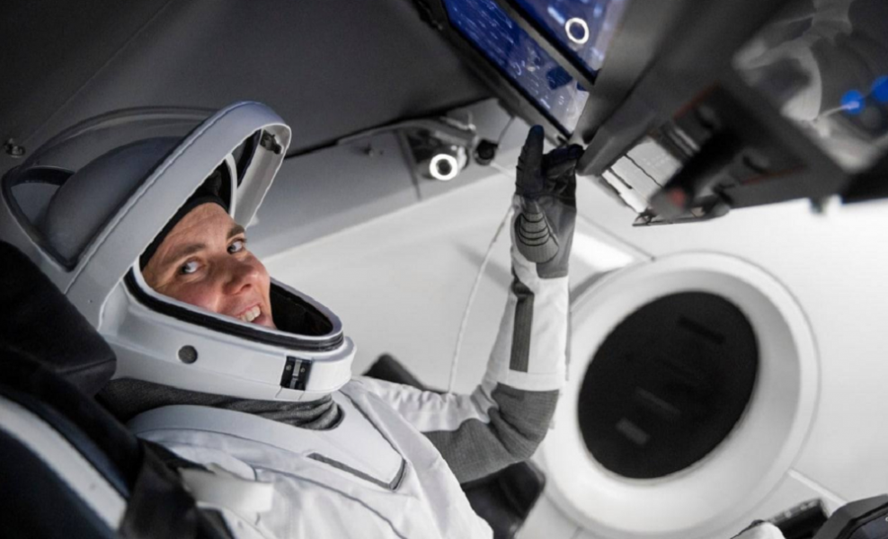 Сибирячка Анна Кикина отправилась на МКС на корабле Crew Dragon компании SpaceX