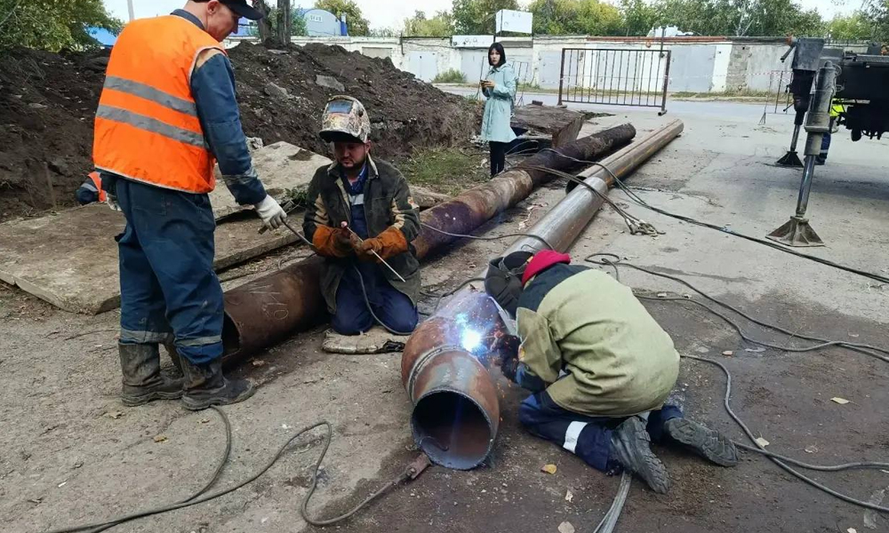 «Тепловая компания» проводит плановые работы на 12 объектах Омска