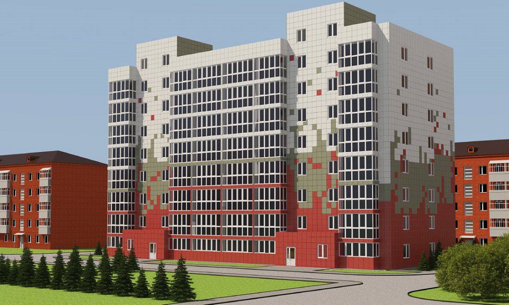В Октябрьском округе Омска построят девятиэтажный дом