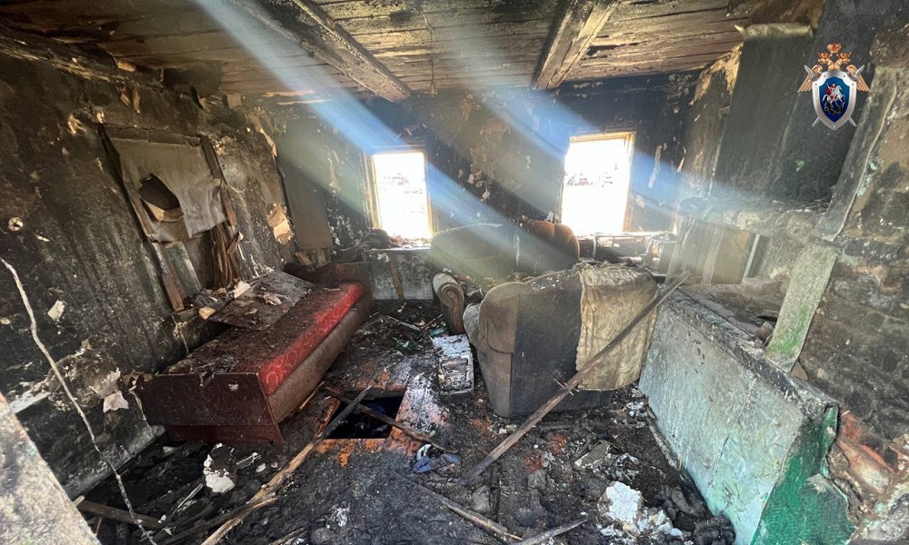 Пожар в заброшенном доме унёс жизни трёх мужчин