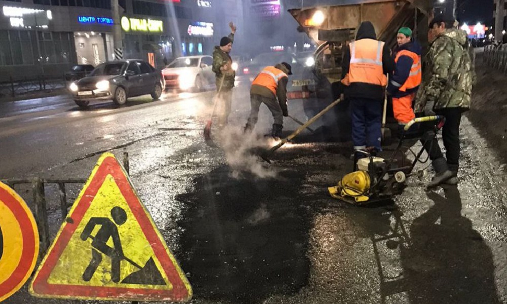 В Омске запустили асфальтобетонный завод