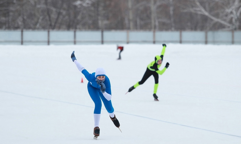 Омские конькобежцы выявили лучших