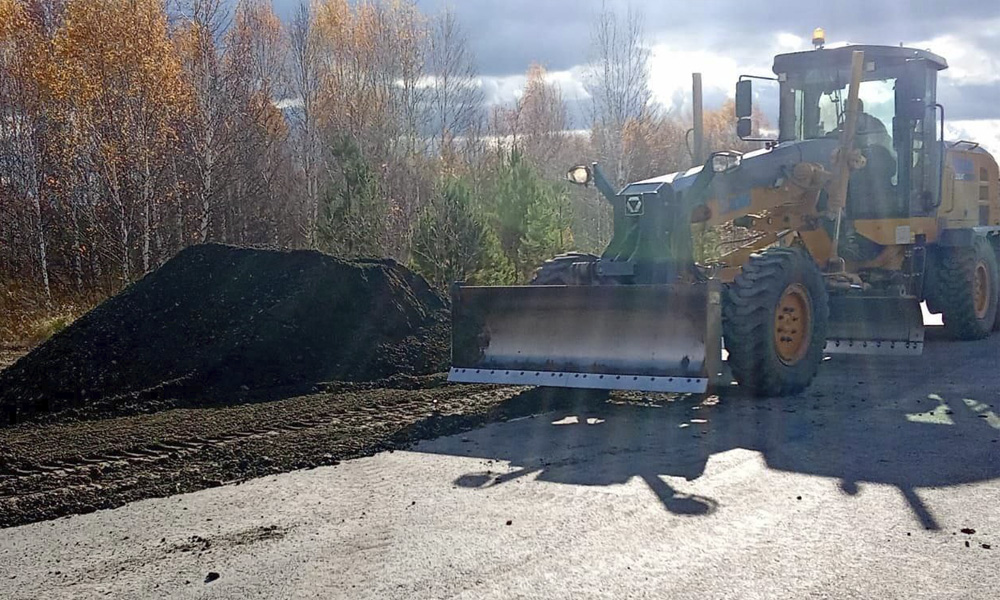 Виталий Хоценко сообщил о завершении ремонта двух участков дороги Омск — Муромцево — Седельниково 