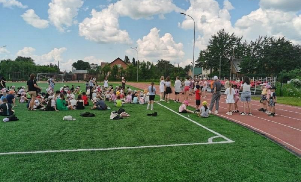 В Исилькуле появилась «умная» спортивная площадка