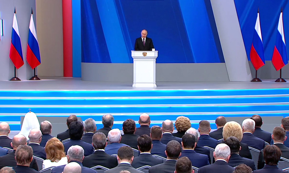 Владимир Путин анонсировал пять новых национальных проектов