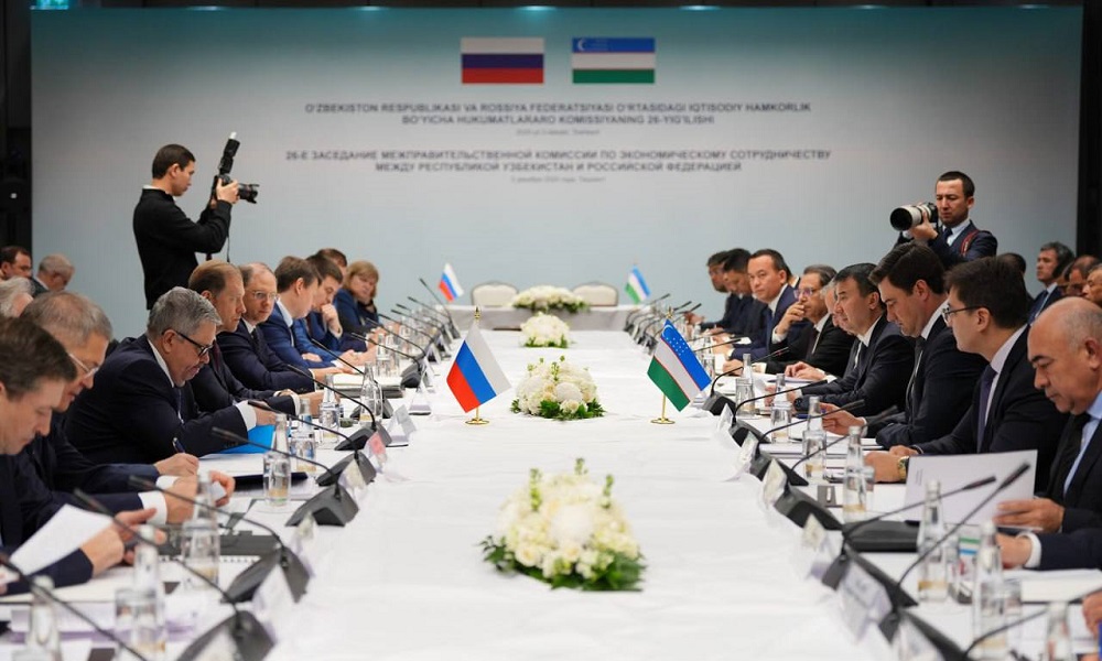 Виталий Хоценко принял участие в заседании Российско-Узбекской межправительственной комиссии
